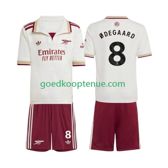 3de Tenue van Arsenal Martin Odegaard 8 Kind 2-13 jaar 2025-26 Korte Mouw