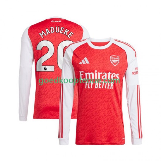 Thuis Tenue van Arsenal Noni Madueke 20 Heren 2025-26 Lange Mouw