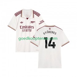 3de Tenue van Arsenal Viktor Gyokeres 14 Heren 2025-26 Korte Mouw