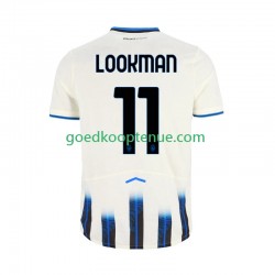 Uit Tenue van Atalanta Ademola Lookman 11 Heren 2025-26 Korte Mouw