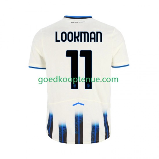Uit Tenue van Atalanta Ademola Lookman 11 Heren 2025-26 Korte Mouw