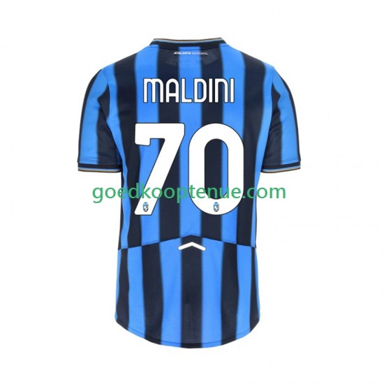 Thuis Tenue van Atalanta Daniel Maldini 70 Heren 2025-26 Korte Mouw Thuis Tenue van Atalanta Daniel Maldini 70 Heren 2025-26 Korte Mouw