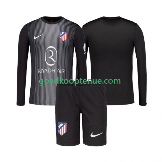 Uit Tenue van Atlético Madrid Keepersshirt Kind 2-13 jaar 2025-26 Lange Mouw