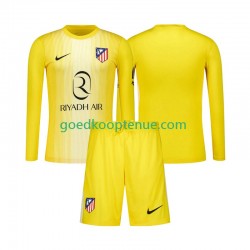 Thuis Tenue van Atlético Madrid Keepersshirt Kind 2-13 jaar 2025-26 Lange Mouw