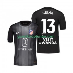 Uit Tenue van Atlético Madrid Keepersshirt Jan Oblak 13 Heren 2025-26 Korte Mouw
