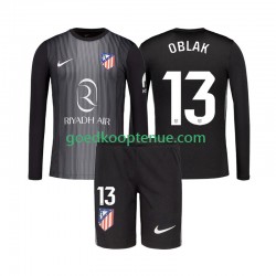 Uit Tenue van Atlético Madrid Keepersshirt Jan Oblak 13 Kind 2-13 jaar 2025-26 Lange Mouw