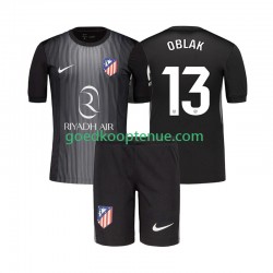 Uit Tenue van Atlético Madrid Keepersshirt Jan Oblak 13 Kind 2-13 jaar 2025-26 Korte Mouw