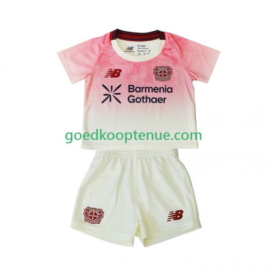 Uit Tenue van Bayer 04 Leverkusen Kind 2-13 jaar 2025-26 Korte Mouw