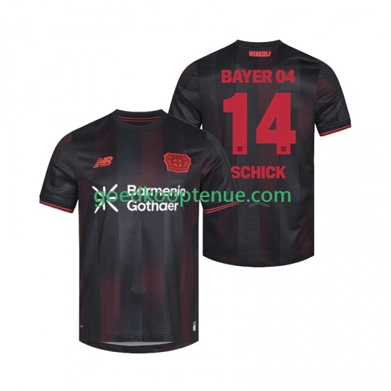 Thuis Tenue van Bayer 04 Leverkusen Patrik Schick 14 Heren 2025-26 Korte Mouw