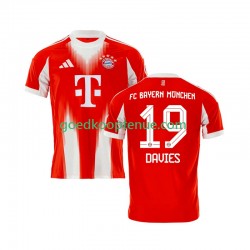 Thuis Tenue van FC Bayern München Alphonso Davies 19 Heren 2025-26 Korte Mouw