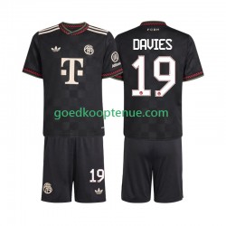 3de Tenue van FC Bayern München Alphonso Davies 19 Kind 2-13 jaar 2025-26 Korte Mouw