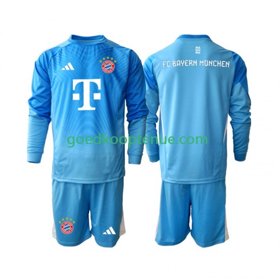3de Tenue van FC Bayern München Keepersshirt Kind 2-13 jaar 2025-26 Lange Mouw