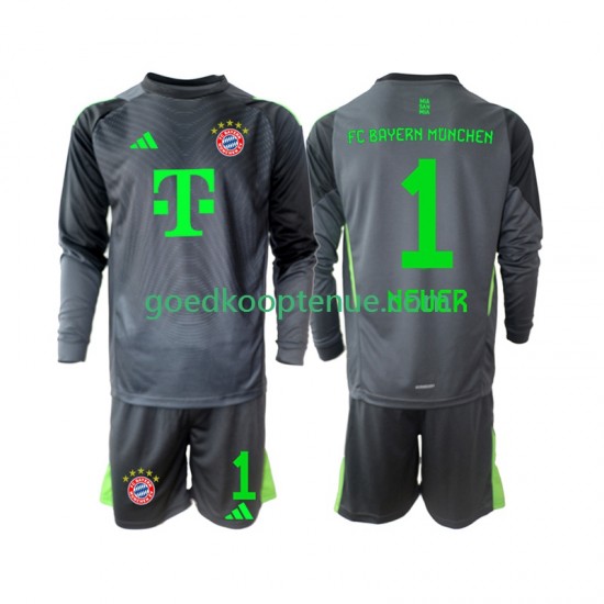 Uit Tenue van FC Bayern München Keepersshirt Neuer 1 Kind 2-13 jaar 2025-26 Lange Mouw Uit Tenue van FC Bayern München Keepersshirt Neuer 1 Kind 2-13 jaar 2025-26 Lange Mouw