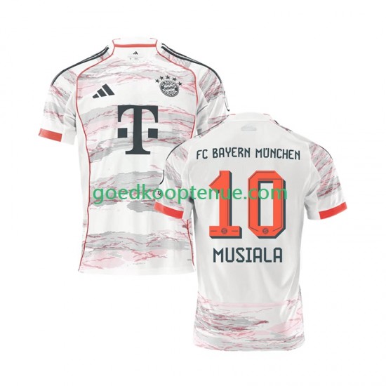 Uit Tenue van FC Bayern München Jamal Musiala 10 Heren 2025-26 Korte Mouw