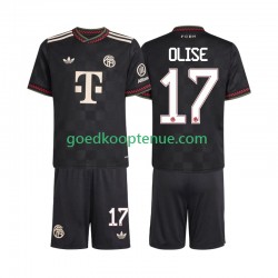 3de Tenue van FC Bayern München Michael Olise 17 Kind 2-13 jaar 2025-26 Korte Mouw