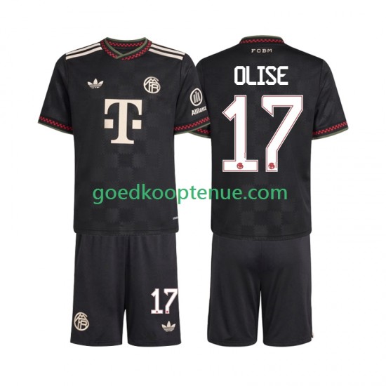 3de Tenue van FC Bayern München Michael Olise 17 Kind 2-13 jaar 2025-26 Korte Mouw