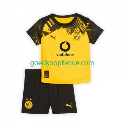 Thuis Tenue van Borussia Dortmund Kind 2-13 jaar 2025-26 Korte Mouw