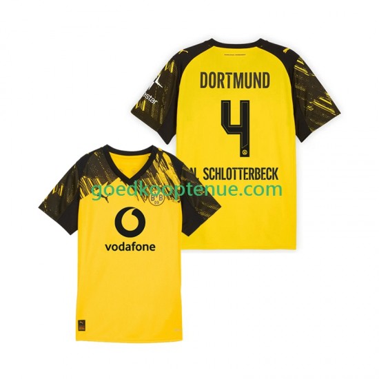 Thuis Tenue van Borussia Dortmund Nico Schlotterbeck 4 Heren 2025-26 Korte Mouw