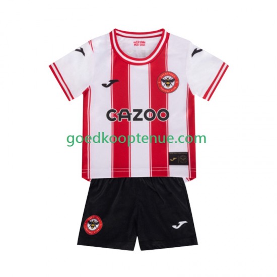 Thuis Tenue van Brentford Kind 2-13 jaar 2025-26 Korte Mouw