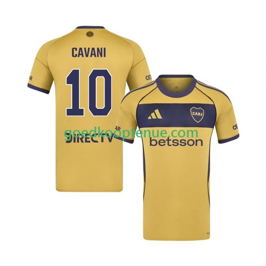 Uit Tenue van CA Boca Juniors Edinson Cavani 10 Heren 2025-26 Korte Mouw