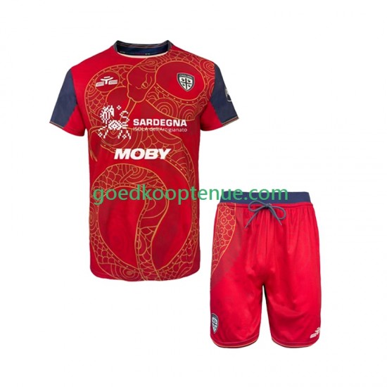 Thuis Tenue van Cagliari Special Kind 2-13 jaar 2025-26 Korte Mouw