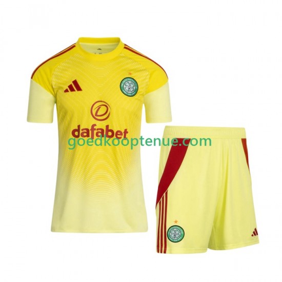 Thuis Tenue van Celtic Keepersshirt FC Kind 2-13 jaar 2025-26 Korte Mouw