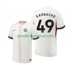 Uit Tenue van Chelsea Alejandro Garnacho 49 Heren 2025-26 Korte Mouw