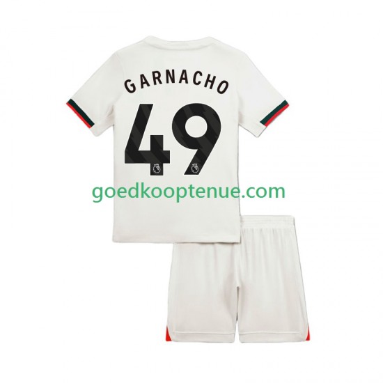 Uit Tenue van Chelsea Alejandro Garnacho 49 Kind 2-13 jaar 2025-26 Korte Mouw