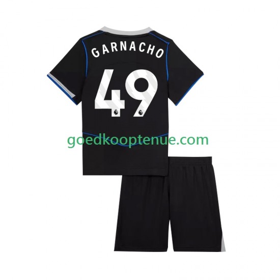 3de Tenue van Chelsea Alejandro Garnacho 49 Kind 2-13 jaar 2025-26 Korte Mouw