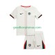 Uit Tenue van Chelsea Kind 2-13 jaar 2025-26 Korte Mouw