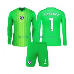 Uit Tenue van Chelsea Keepersshirt Robert Sanchez 1 Kind 2-13 jaar 2025-26 Lange Mouw