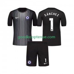 Thuis Tenue van Chelsea Keepersshirt Robert Sanchez 1 Kind 2-13 jaar 2025-26 Korte Mouw
