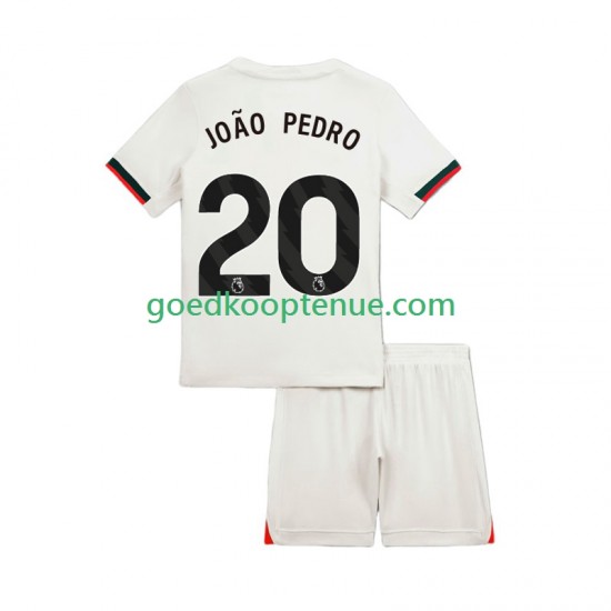 Uit Tenue van Chelsea Joao Pedro 20 Kind 2-13 jaar 2025-26 Korte Mouw