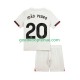 Uit Tenue van Chelsea Joao Pedro 20 Kind 2-13 jaar 2025-26 Korte Mouw