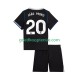 3de Tenue van Chelsea Joao Pedro 20 Kind 2-13 jaar 2025-26 Korte Mouw