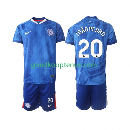 Thuis Tenue van Chelsea joao pedro 20 Kind 2-13 jaar 2025-26 Korte Mouw
