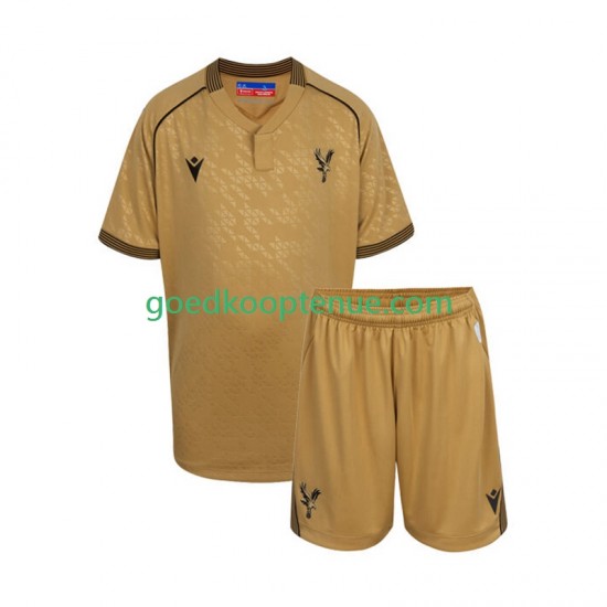 Uit Tenue van Crystal Palace Kind 2-13 jaar 2025-26 Korte Mouw
