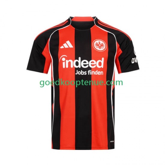 Thuis Tenue van Eintracht Frankfurt Heren 2025-26 Korte Mouw