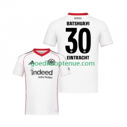 Uit Tenue van Eintracht Frankfurt Michy Batshuayi 30 Heren 2025-26 Korte Mouw