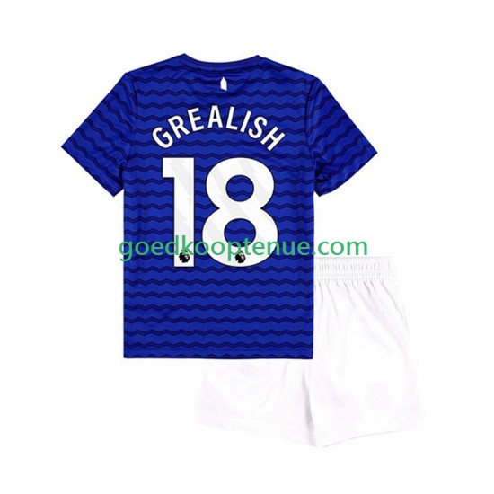 Thuis Tenue van Everton Jack Grealish 18 Kind 2-13 jaar 2025-26 Korte Mouw