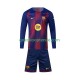 Thuis Tenue van FC Barcelona Kind 2-13 jaar 2025-26 Lange Mouw