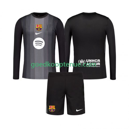 3de Tenue van FC Barcelona Keepersshirt Kind 2-13 jaar 2025-26 Lange Mouw