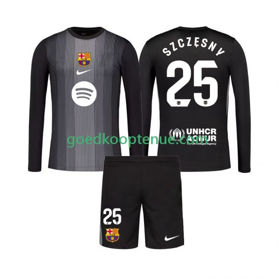 3de Tenue van FC Barcelona Keepersshirt Szczesny 25 Kind 2-13 jaar 2025-26 Lange Mouw
