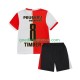 Thuis Tenue van Feyenoord Rotterdam Quinten Timber 8 Kind 2-13 jaar 2025-26 Korte Mouw