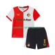 Thuis Tenue van Feyenoord Rotterdam Quinten Timber 8 Kind 2-13 jaar 2025-26 Korte Mouw