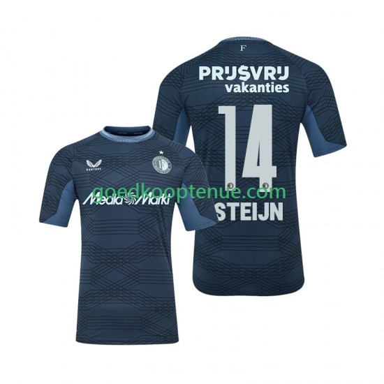 Uit Tenue van Feyenoord Rotterdam Sem Steijn 14 Heren 2025-26 Korte Mouw