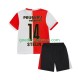 Thuis Tenue van Feyenoord Rotterdam Sem Steijn 14 Kind 2-13 jaar 2025-26 Korte Mouw