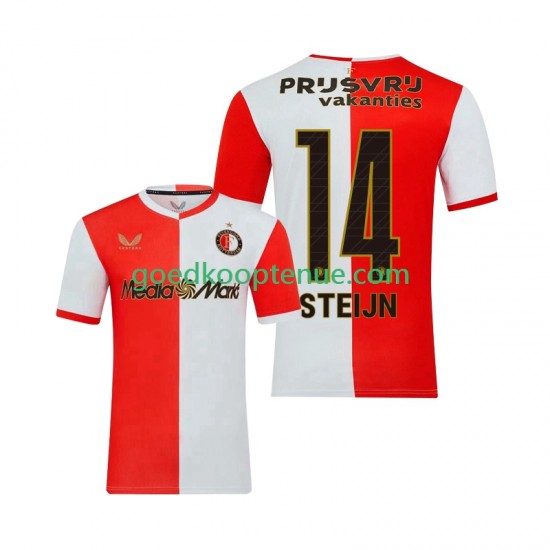 Thuis Tenue van Feyenoord Rotterdam Sem Steijn 14 Heren 2025-26 Korte Mouw