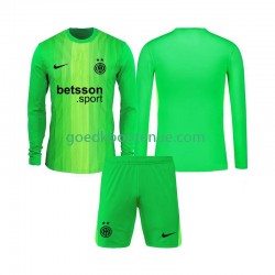 3de Tenue van Inter Milan Keepersshirt Kind 2-13 jaar 2025-26 Lange Mouw