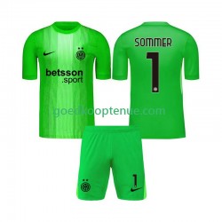 3de Tenue van Inter Milan Keepersshirt Yann Sommer 1 Kind 2-13 jaar 2025-26 Korte Mouw